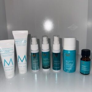 Moroccanoil Skincare Cleanser & Exfoliant Set - White and Teal